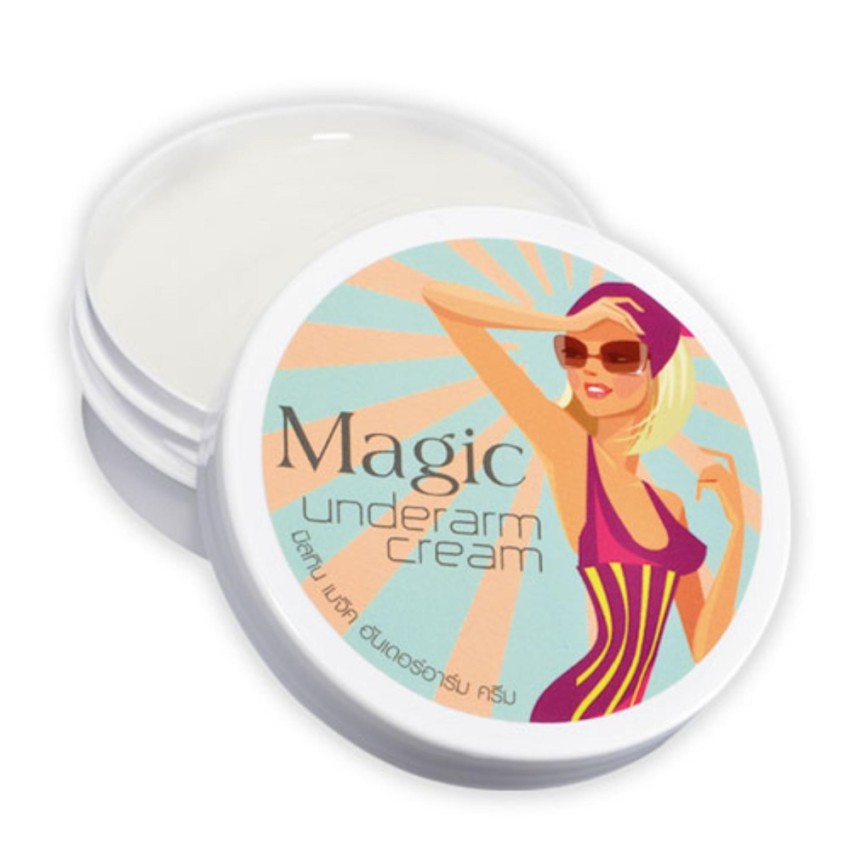 มิสทิน เมจิค อันเดอร์อาร์ม ครีม 50กรัม MISTINE-MAGIC UNDERARM-CREAM 50-G. ราคาส่ง ถูก ลดราคา