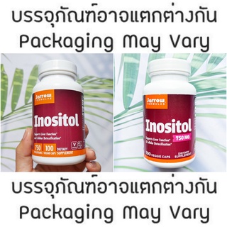 (Jarrow Formulas®) Inositol 750 mg 100 Veggie Caps a.k.a. Myoinositol อิโนซิทอล