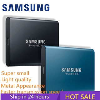 Samsung T5 Ssd Hdd 1Tb 2Tb ฮาร์ดไดรฟ์ภายนอก Hd Usb 3 . 1 สําหรับเดสก์ท็อปแล็ปท็อปพีซี External Hard Drive