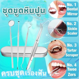 Dental Treatment kit อุปกรณ์ทำฟัน อุปกรณ์ขูดหินปูน ขุดหินปูน ทำความสะอาดฟัน เหล็กขูดหินปูน