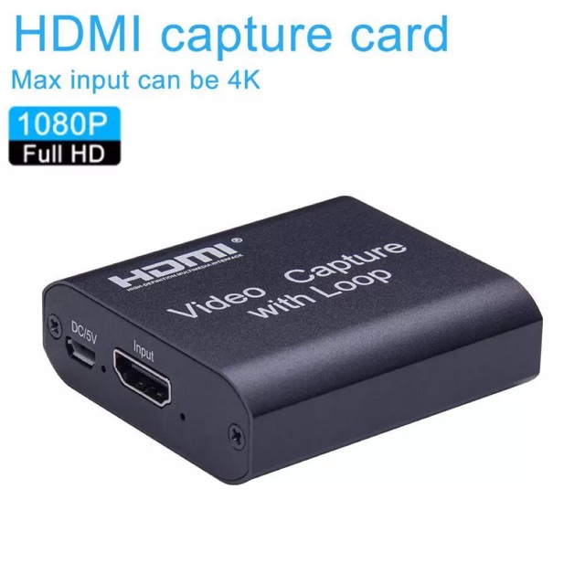 Hdmi capture sale card 4k