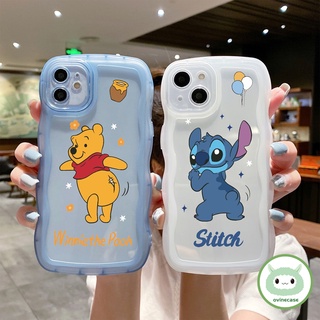 เคสโทรศัพท์มือถือแบบนิ่ม ใส ลายการ์ตูนหมีพูห์น่ารัก สําหรับ iPhone 11 12 13 pro Max XS X XR XS Max 7 8 Plus