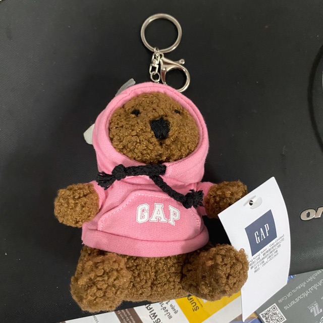 Gap teddy bear keychain