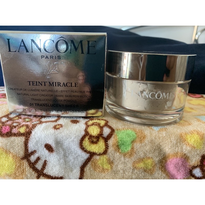 Lancome Teint Miracle Natural Light Creator Bare Skin Perfect Translucent Loose Powder 15 g #01 Translucent sheer