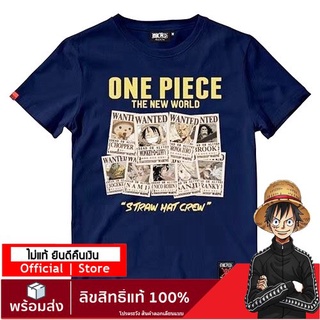 【ONEPIECE STORE】เสื้อวันพีช ลายลิขสิทธิ์แท้  เสื้อยืดลายการ์ตูน  one piece DOP-389-N