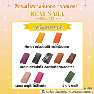 สีกระเป๋าสตางค์รวยนารา เรียกทรัพย์ โชคลาภ ตามวันเกิด