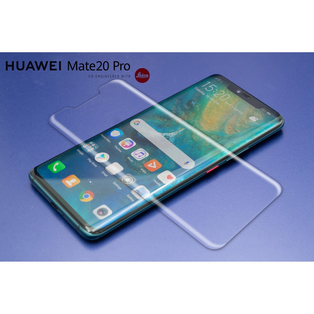 ฟิล์มกันรอย แบบนิ่ม  หัวเว่ย เมท20 โปร สีใส   For Huawei Mate20 Pro (6.39")