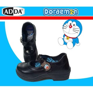 รองเท้านักเรียน หนังดำ  ADDA รุ่น 41Z01 รุ่นใหม่ล่าสุด ดีไซน์เฉี่ยวล้ำทันสมัยเหมาะสำหรับเด็กเล็กและเด็กโต