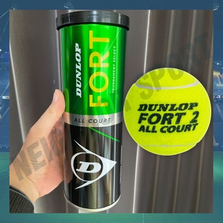 [ของแท้ 💯] ลูกเทนนิส แพ็ค 3 ลูก 🥎🥎🥎 Dunlop Fort