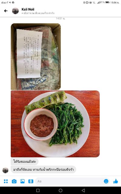 🌿🌿 ผักชะคราม ใบชะคราม ผักครามสด ปลอดสารเคมีและยาฆ่าแมลง 100% 🌿🌿 - รูปที่ 2