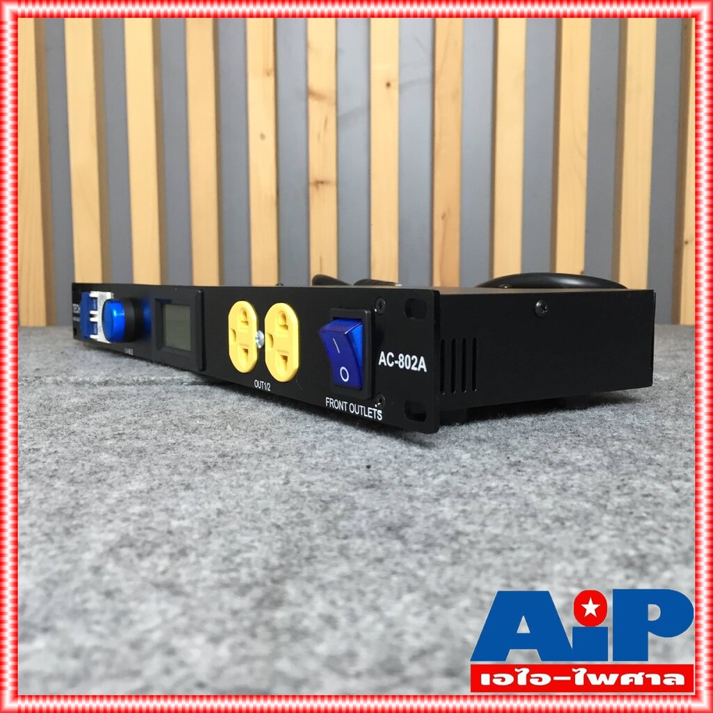 TECHCRON AC802A ปลั๊กไฟ 1U ปลั๊กเหลือง AC802 จอสีน้ำเงิน AC-802 ปลั๊กไฟใส่แร็ค AC 802 A ปลั๊กไฟภาคสนาม ปลั๊กไฟใช้กับเ… ราคา ถูกที่สุด ดีลบีเคเค แกลเลอรีภาพที่ 5