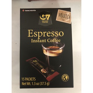 G7 Espresso Arabica เอสเพรสโซ่ กาแฟสำเร็จรูป ตรา คอฟฟี่ จีเซเว่น อินสแตนท์ คอฟฟี่ จากเวียดนาม