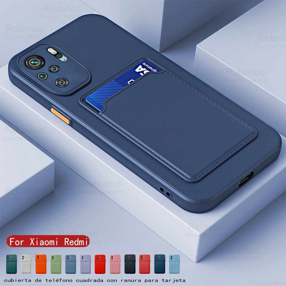 เคสโทรศัพท์กันกระแทก Xiaomi Note13 Pro+ 13ProPlus Redmi10 2022 Note13Pro 4G 5G Casing Liquid Silicone Case Card Holder Case Colourful Couple Back Cover