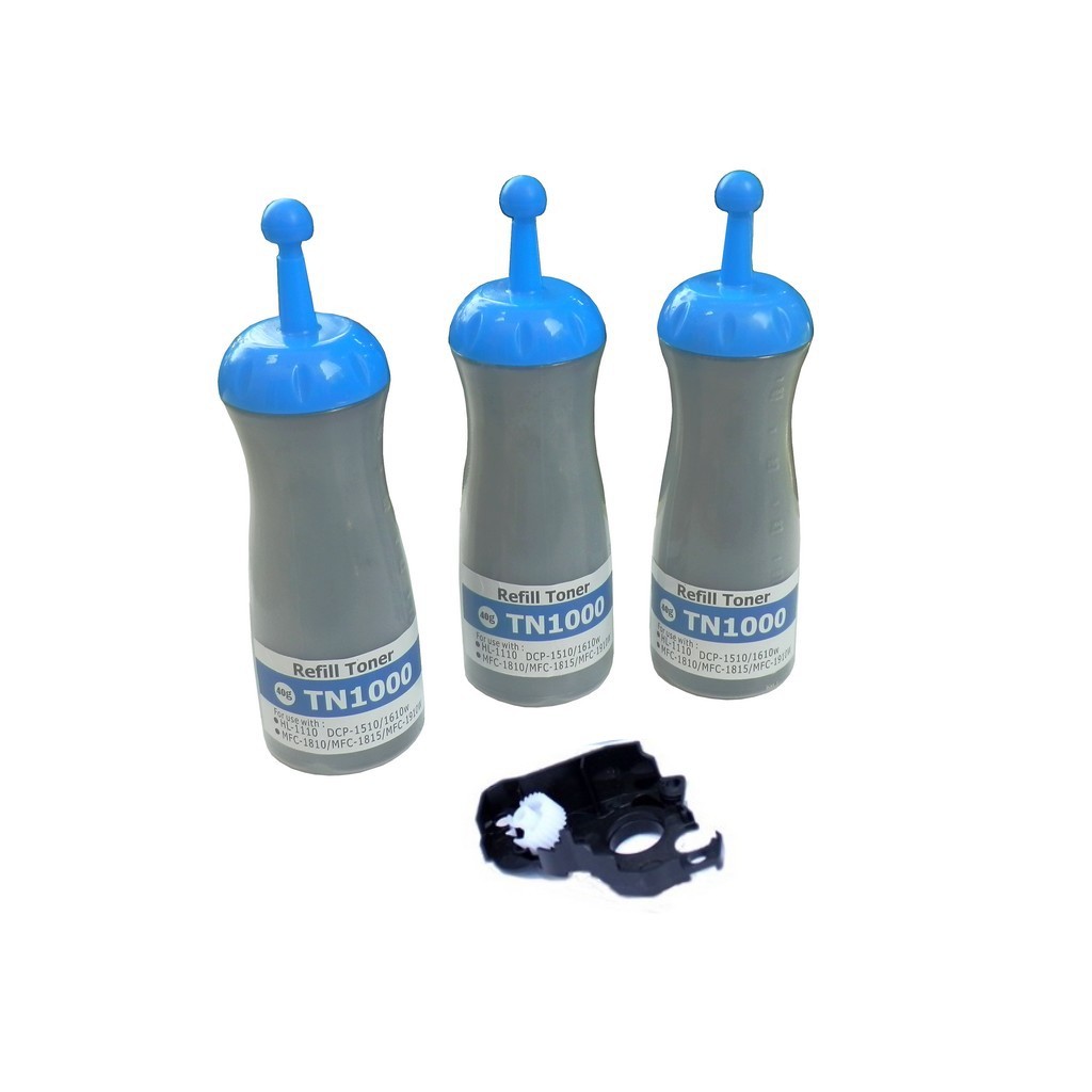 TN1000(1kg)หมึกเติมสำหรับ HL-1110/1210,DCP1510/1610w,MFC-1810/1815/1910w