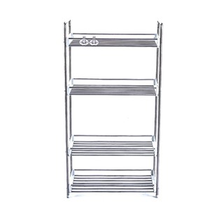 ชั้นวางสเตนเลส 4 ชั้น HC/KECH HBS-04W  KITCHEN RACK STAINLESS 4 TIERS HC/KECH HBS-04W