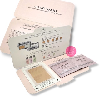 JILL STUART Everlasting Silk Powder Foundation Crystal Perfection &amp; Lasting Tone up base ขนาดทดลอง