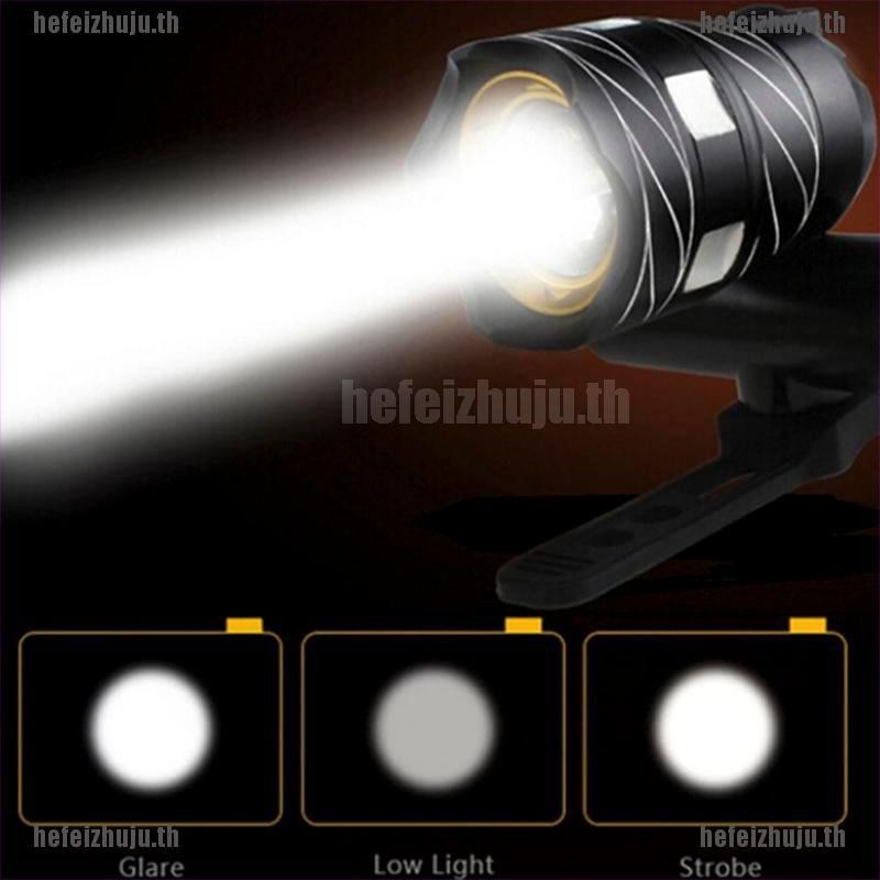 [ hefei ] ไฟฉาย LED 15000 LM XM-L T 6 LED สำหรับติดรถจักรยาน