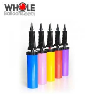 Wholeballoons Hand Pump ที่สูบลมมือแบบ Two Way (ราคา/1ชิ้น)  (กระบอกสูบลมมือลูกโป่งแบบพกพา )