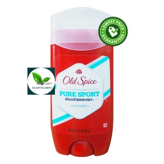 Old Spice High Endurance Deodorant for Men, Pure Sport Scent, 3.0 oz ( โอลด์ สไปซ์ โรลออน ระงับกลิ่นกาย ขนาด 85 กรัม)