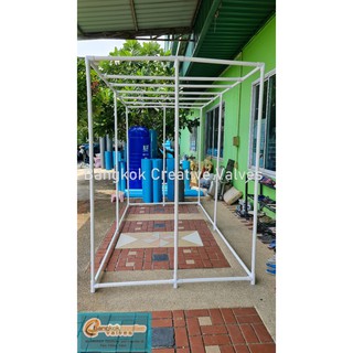 เต๊นท์ปลูกต้นไม้ ประกอบจริง ขนาด กว้าง160-ยาวลึก320-สูง205 เซนติเมตร