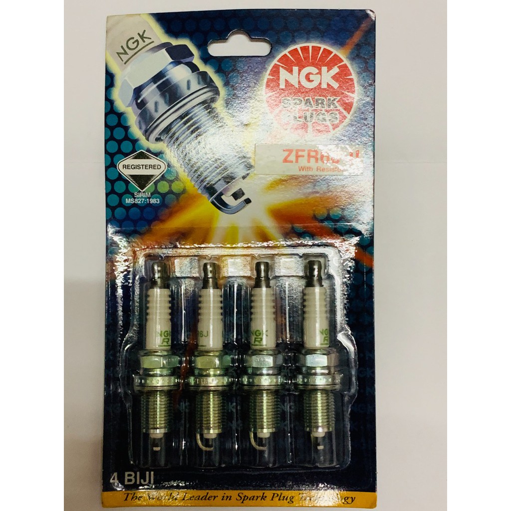 ZFR6J-11 NGK SPARK PLUG (5585) HONDA CIVIC EK3, LS, ES, FR-V, Stream & VOLKSWAGEN AUDI 4 TOUAREG 6.0