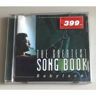 ซีดีเพลง ของแท้ ลิขสิทธิ์ มือ 2 สภาพดี...ราคา 250 บาท “Babyface” อัลบั้ม “The Greatest Song Book Babyface”