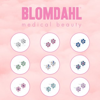 Blomdahl ต่าง Daisy Plastic ขนาด 5mm. มีให้เลือก 9 สี