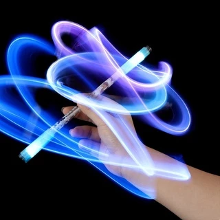 ปากกาสปินเนอร์ มีไฟ LED หมุนได้ กันลื่น สําหรับผู้ใหญ่ เล่นคลายเครียด