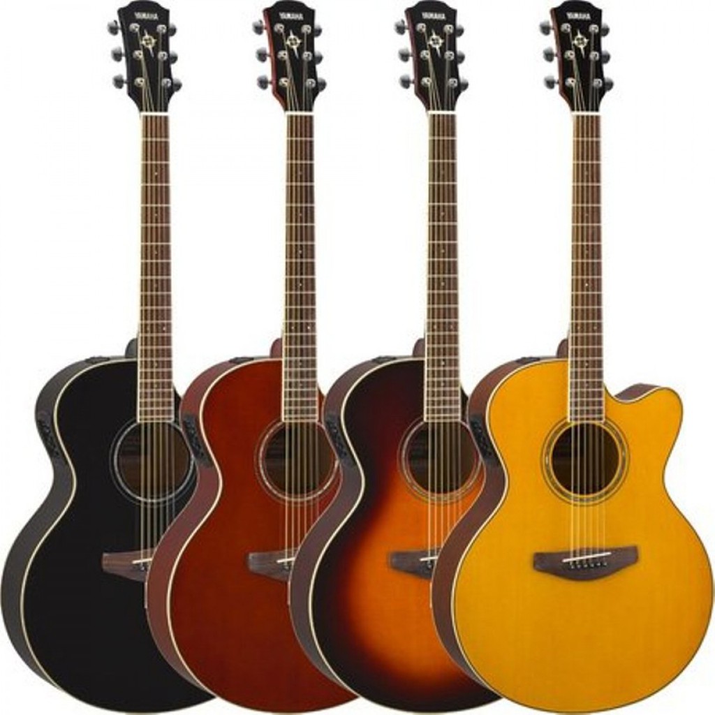 กีต้าร์โปร่งไฟฟ้า Yamaha CPX600 Electric Acoustic Guitar