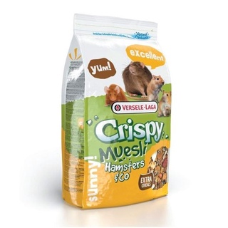 Crispy Muesli Hamsters อาหารแฮมเตอร์ คริสปี้ เพิ่มธัญพืช 1kg