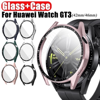 เคสฟิล์ม PC กันรอยหน้าจอ 3D สําหรับ Huawei watch GT 3 46 มม. 42 มม. Huawei GT3 GT 3