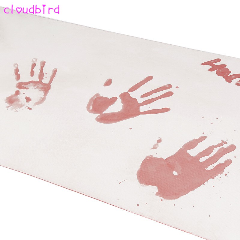 ★♈★ Halloween Foot Mats Bloody Bath Mats Color Changing Carpet Mats