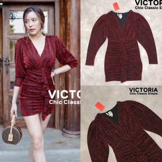 Code no:2006026516-Victoria เดรสคอวีตัวสั้นมาในลายเสือ เนื้อผ้าวิ้งๆ ใส่วับๆ สะดุดตามากค่า เนื้อผ้านุ่ม ใส่สบายมาก