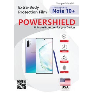 ฟิล์มกันรอยรอบตัว Extra Body POWERSHIELD Note 10+ รุ่น Super Full Edition