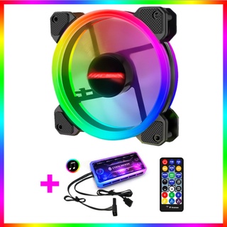 ชุดพัดลม ระบายความร้อน ติดเคส RGB COOLMOON Sunshine VII x1+สายไฟ สินค้าใหม่ ราคาสุดคุ้ม พร้อมส่ง ส่งเร็ว ประกันไทย CP...