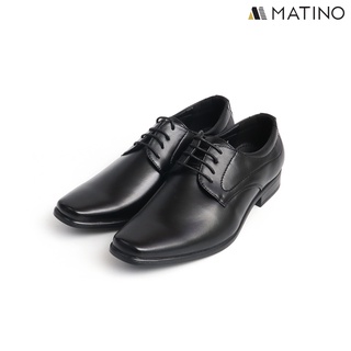 MATINO SHOES รองเท้าหนังชาย รุ่น MNS/B 3028 - BLACK