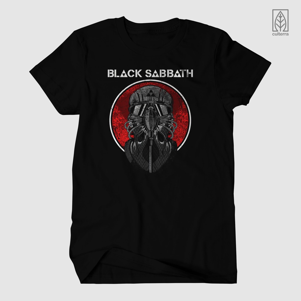 BAND T-SHIRT / BLACK SABBATH RED T-SHIRT / BLACK SABBATH T-SHIRT / METAL ROCK MUSIC T-SHIRT / รุ่นสี