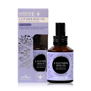 Smooth e lavender body oil 57 ml สมูท อี บอดี้ ออยล์ กลิ่น ลาเวนเดอร์ บำรุงผิว ช่วยผ่อนคลาย