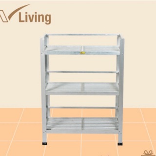 Vliving ชั้นคว่ำจาน อลูมิเนียม 12X24 นิ้ว#16