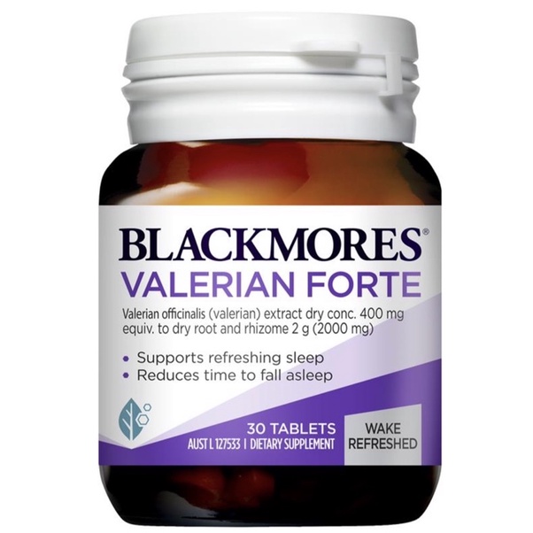 Blackmores valerian forte 30 เม็ด