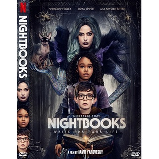 DVD หนังมาสเตอร์ Nightbooks 2021 ไนต์บุ๊คส์ (พากย์ไทย/อังกฤษ-บรรยายไทย) ของพร้อมส่ง