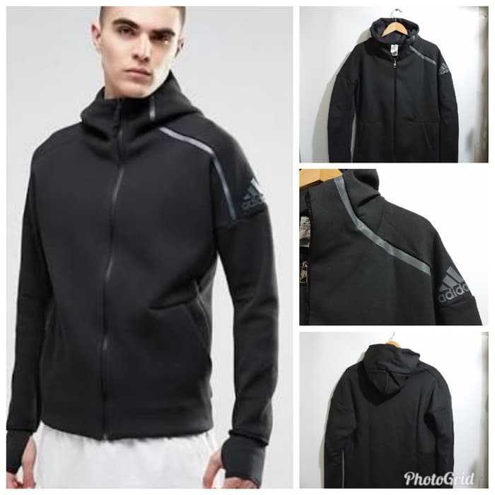 Adidas ZNE HOODIE JACKET สีดํา - สีเทา / PREMIU FASHION ใหม่ล่าสุด ABG STYLE FOR MEN& 39;S CASUAL DI