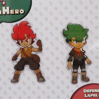 Little Town Hero 2 Label Pin Set - The Masked Man’