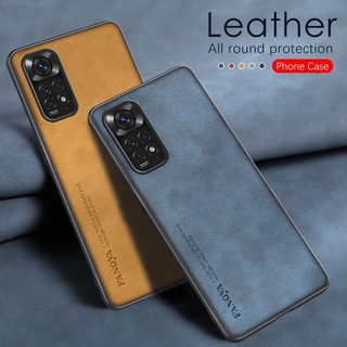 เคสโทรศัพท์มือถือหนังแกะ แบบนิ่ม ผิวด้าน กันกระแทก สําหรับ Xiaomi Redmi Note11 Note 11 10 Pro 11S 10S Redmy Not 11 11S 10 10S Pro 4G 5G