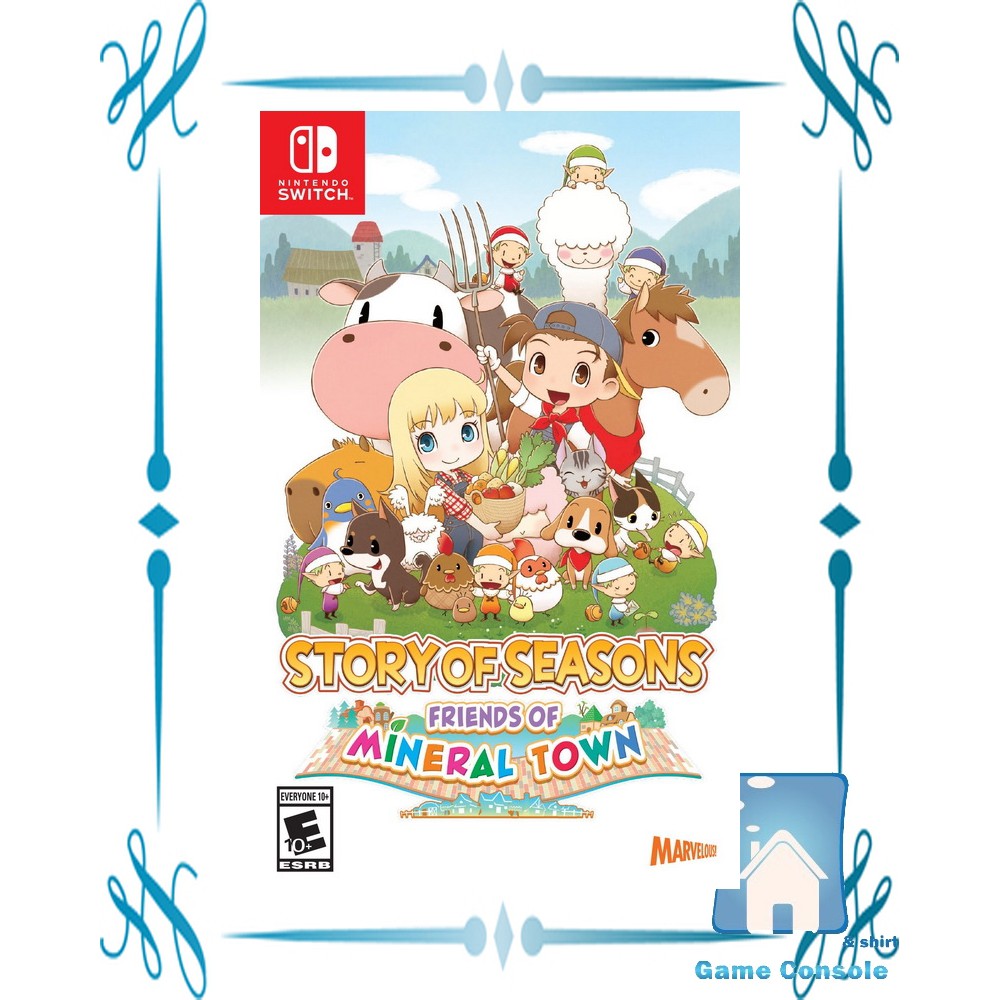 Nintendo Switch - Harvest Moon Story of Seasons : Friends of Mineral Town (แผ่นเกม nintendo Switch) 