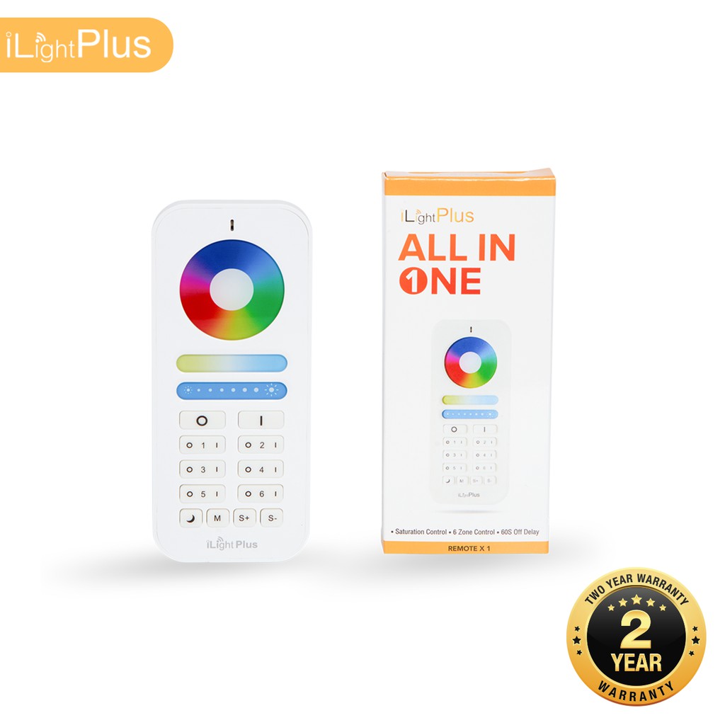 [ส่งไว ใช้นาน มอก.] iLightPlus รีโมทสำหรับหลอดไฟ LED iLightPlus รุ่น All in one 1 ตัว