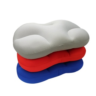 【บลูไดมอนด์】All-round Ergonomic Pillows 3D Cloud Pillow With Pillowcase  Soft Neck Support Egg Groove Design Sleep Pillo