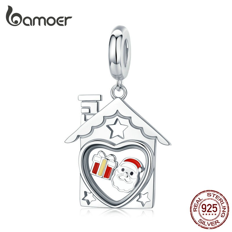 BAMOER Santa Claus Charm 925 Silver SCC1357