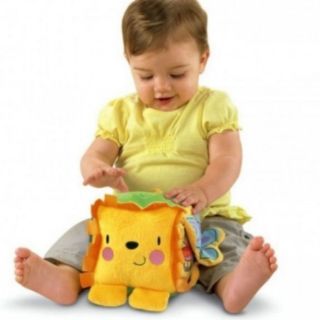 หมอนกิจกรรม​สี่เหลี่ยม​ fisher price​