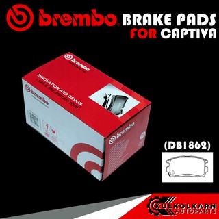 BREMBO ผ้าเบรคหลัง CHEVROLET CAPTIVA 2007-ON (CERAMIC) (P10 004B/C)